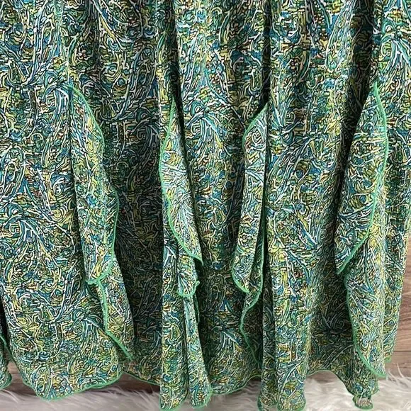 CounterParts Ladies Above Knee Skirt Flowy Ruffled Bottom, Size S - Picture 6 of 8